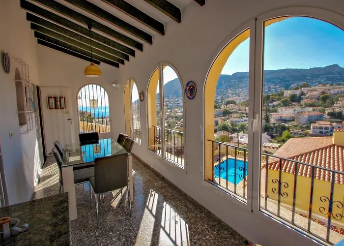 Tosal Julia - Sea View With Private Pool In Calpe